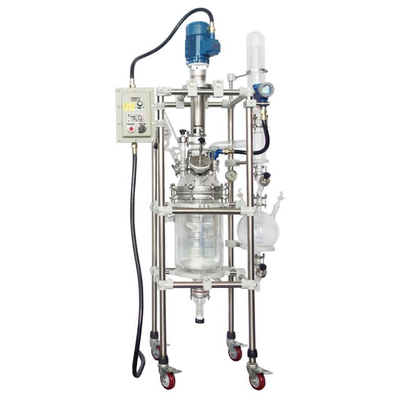 Reator de vidro intercambiável – 20 e 30 litros