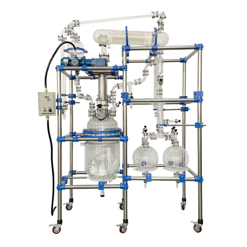 Reator Químico BR – Sistema básico de Reator de Vidro